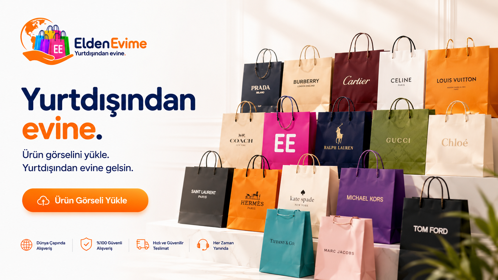 Dünya markalarının alışveriş çantaları